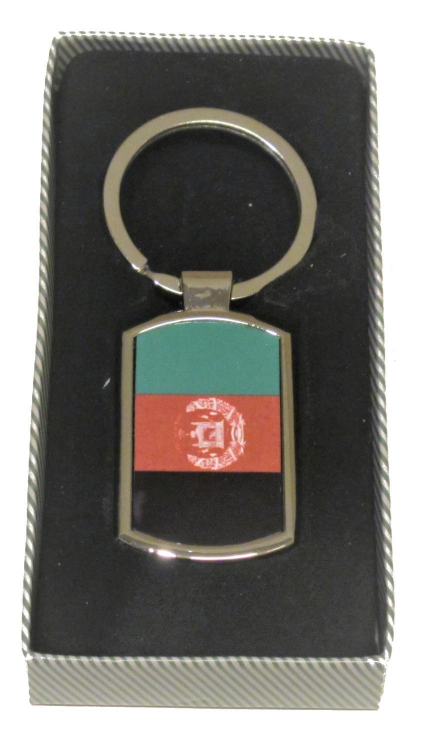 Afghanistan flagga nyckelring – produktbild – Hiprock