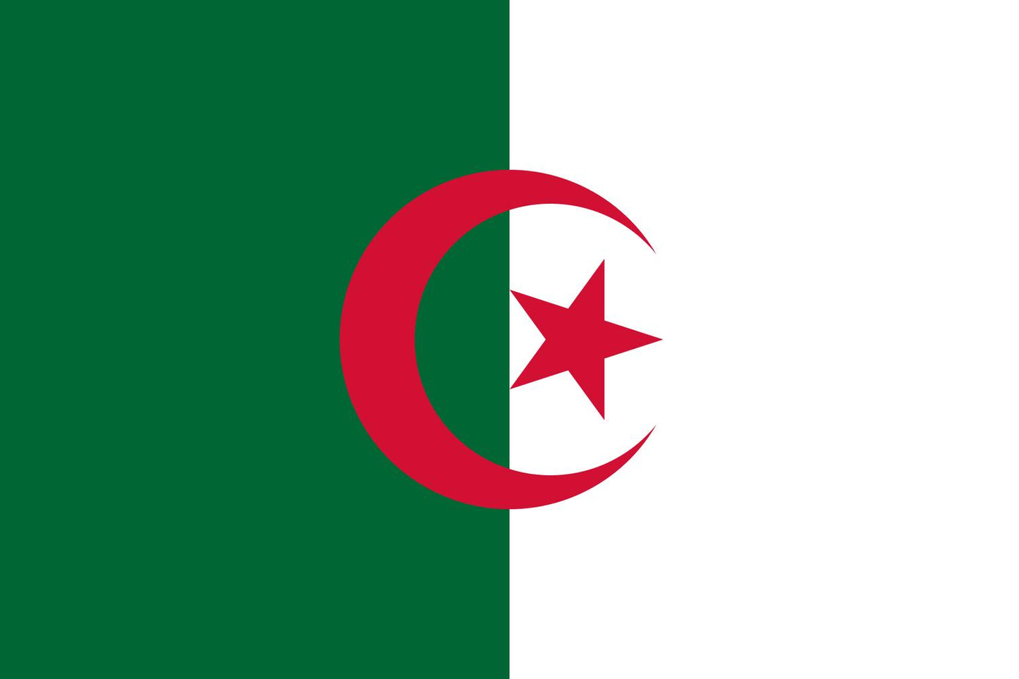 Algeriet flagga