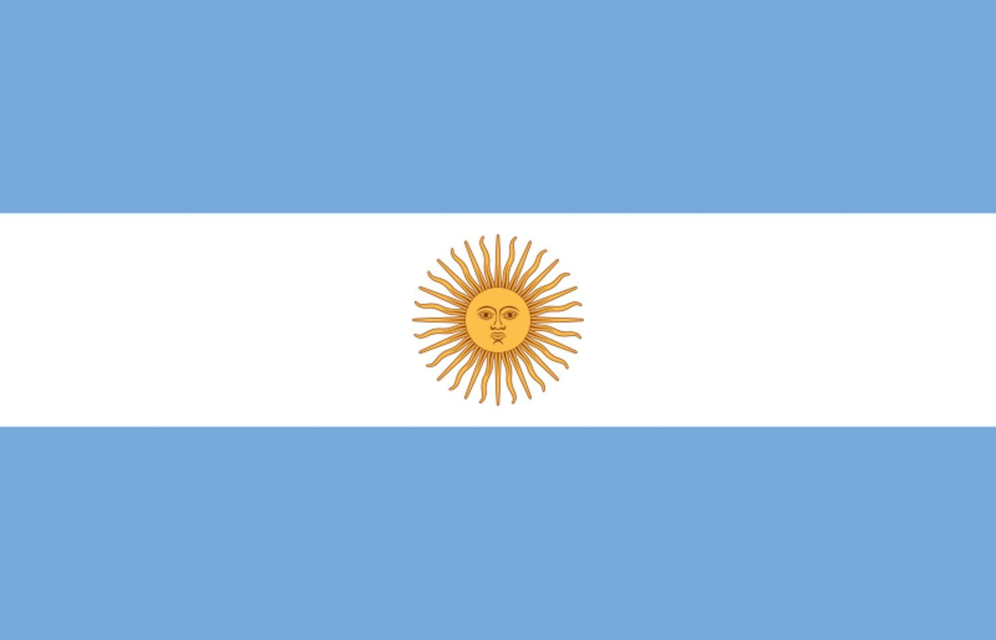 Argentina flagga - Hiprock