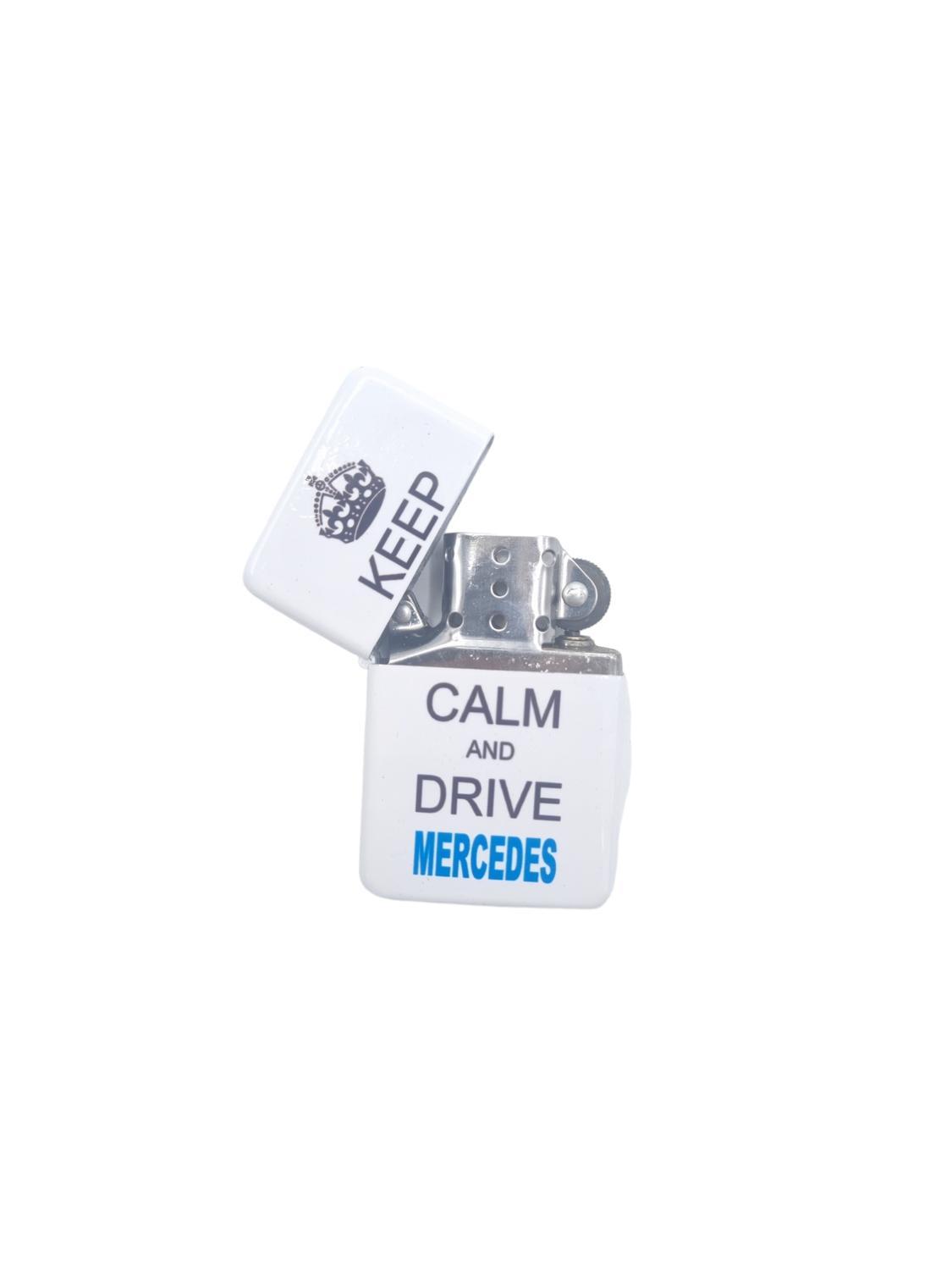 Bensintändare - Keep calm and drive Mercedes - Hiprock
