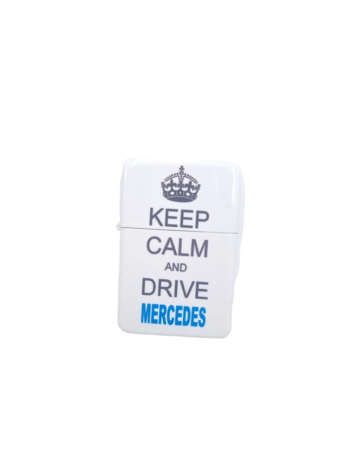 Bensintändare - Keep calm and drive Mercedes - Hiprock
