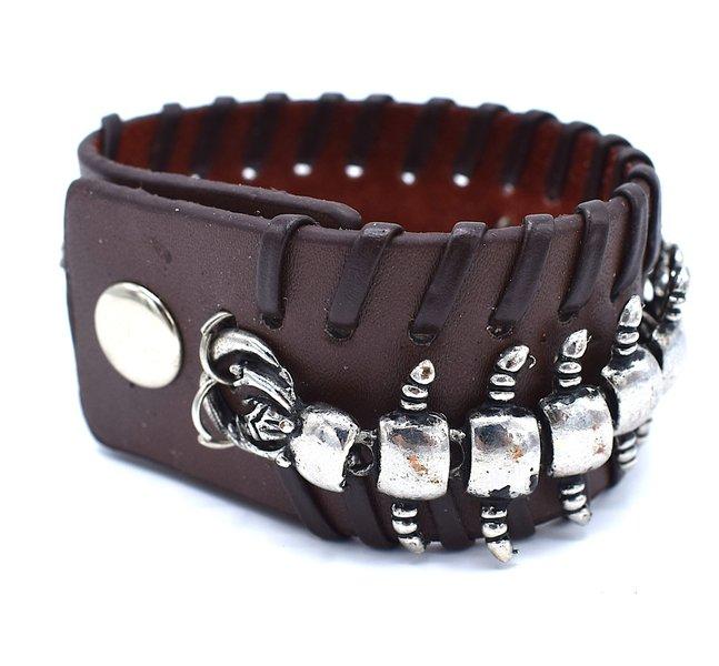 Centipede brun armband