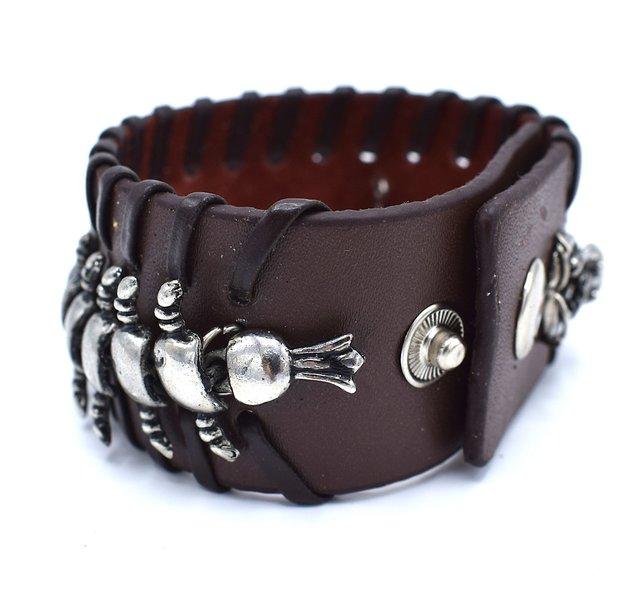 Centipede brun armband