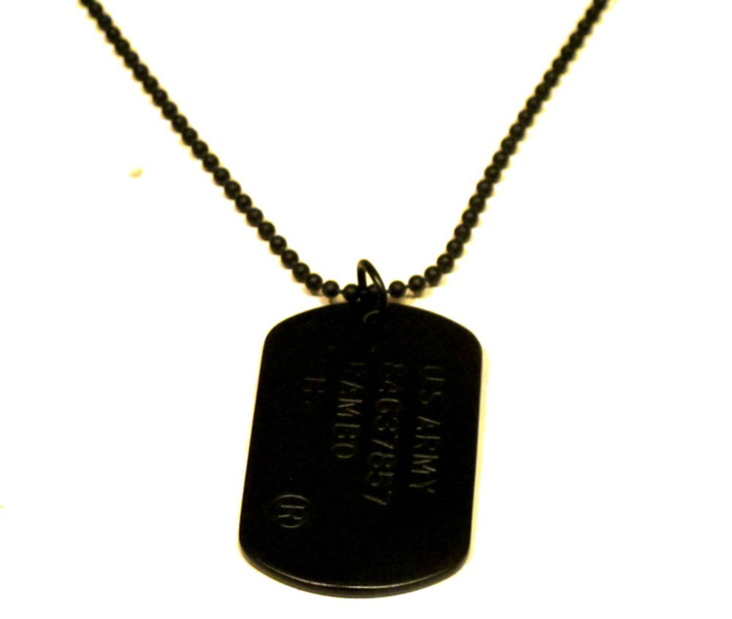Dog Tag halsband med dödskalle