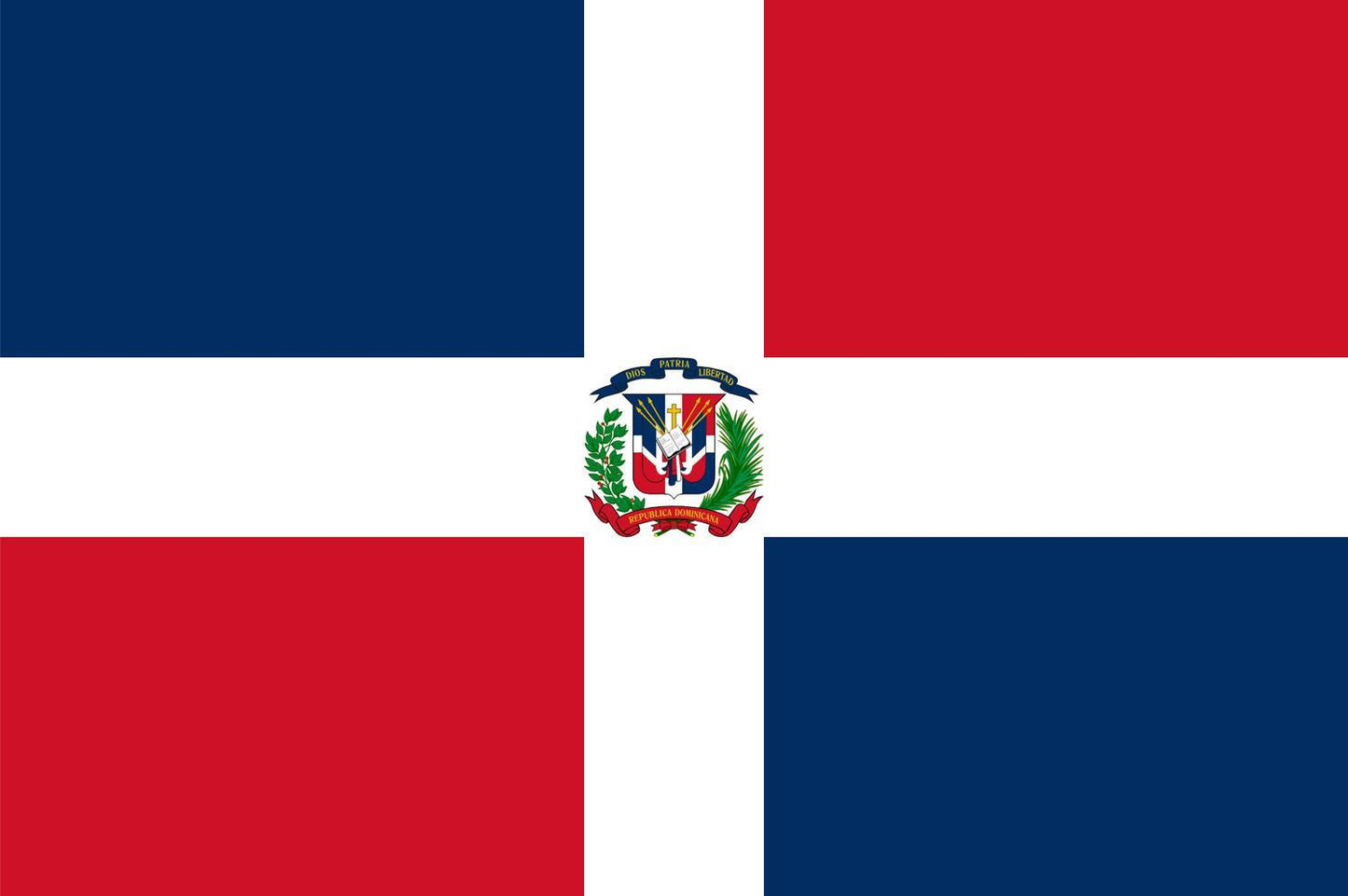 Dom. Republiken Flagga - Hiprock
