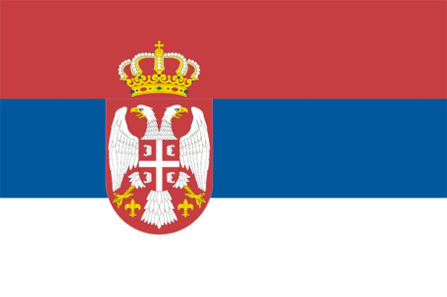 Flagga - Serbien - Hiprock