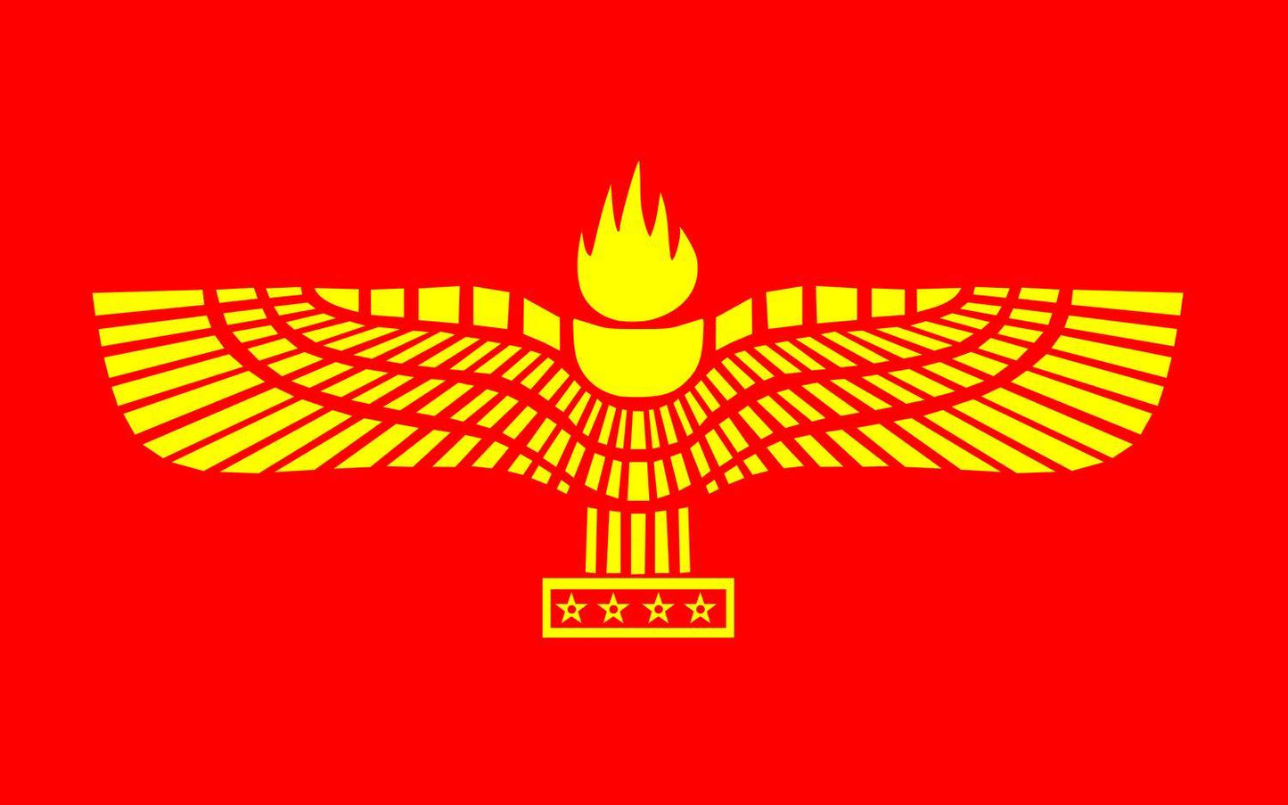 Flagga - Syrianska - Hiprock