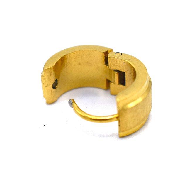 Guldfärgade ringörhängen