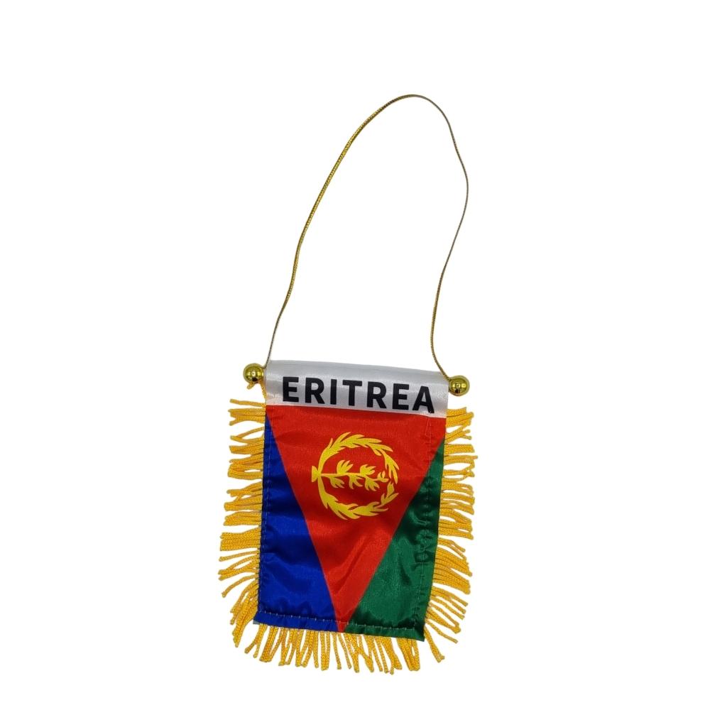 Hängande flagga bil backspegel med sugkopp
