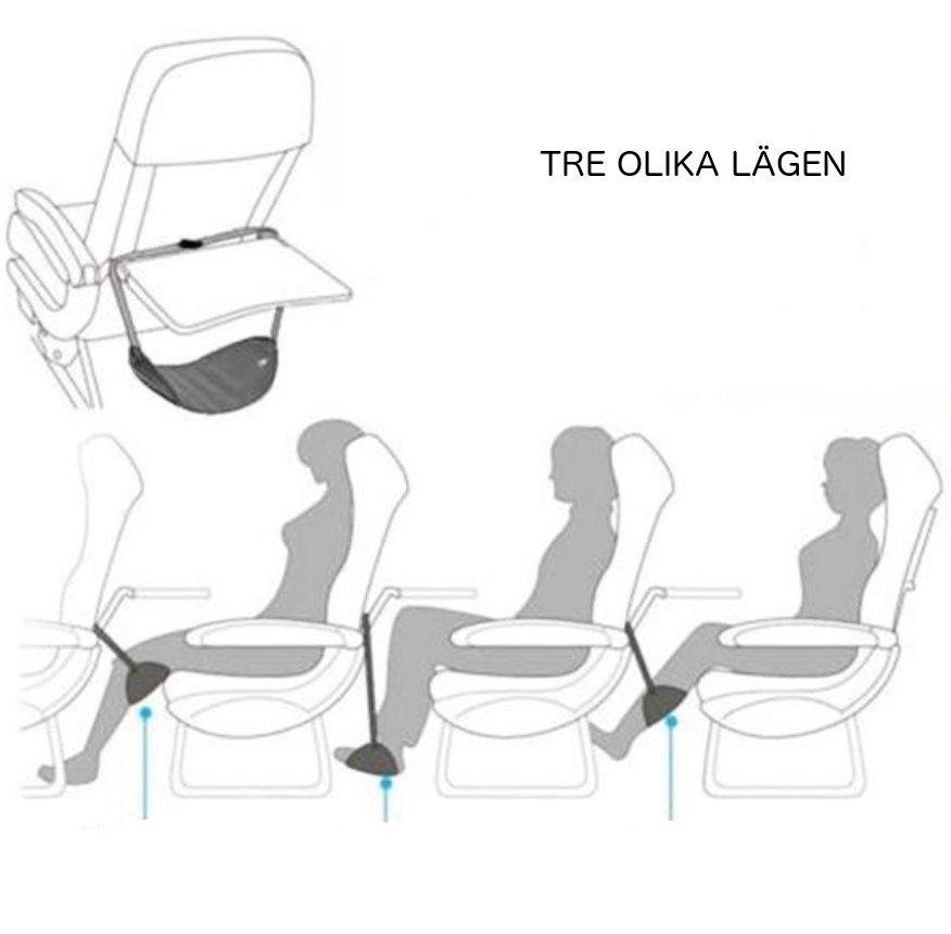 Hängmatta för fötter hammock flygplan - COMFY HANGER (Flygresor) - Hiprock