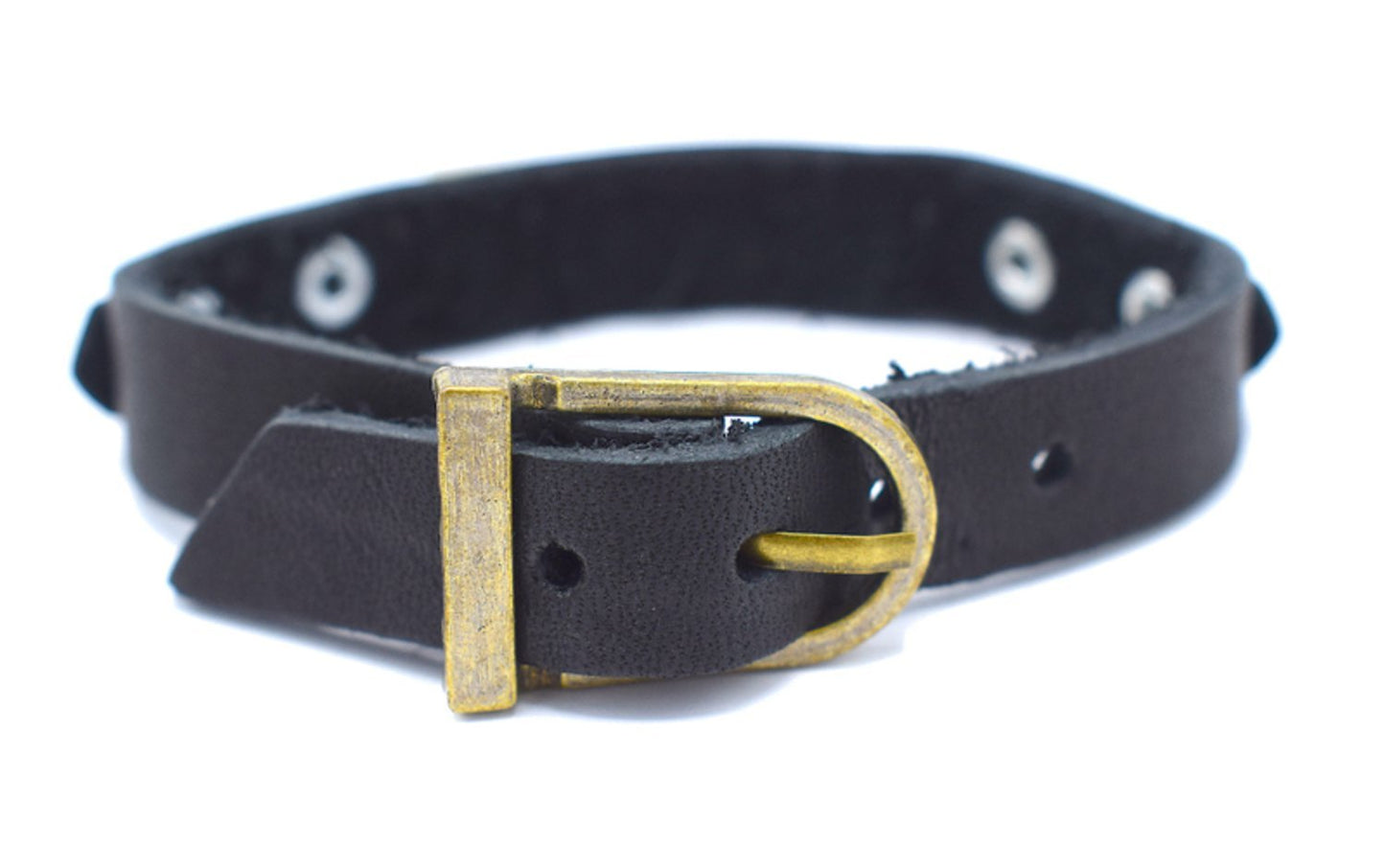 Läderarmband med mönster