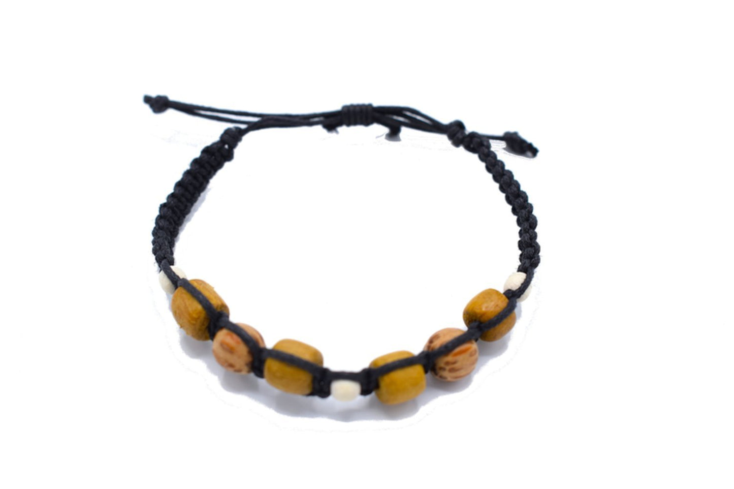 Helmirannekoru puuhelmillä