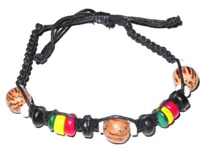 Rasta pearl bracelet