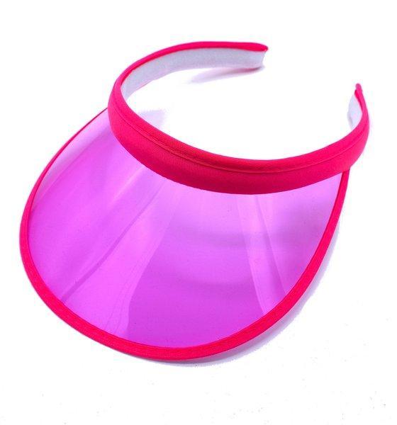 Skärmkeps - transparent - olika färger
