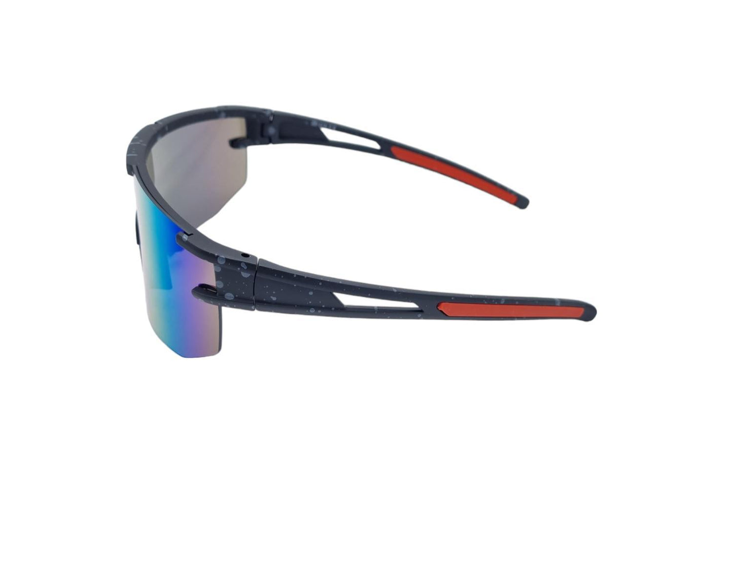 Sport solglasögon Matrix - Svart/Orange – produktbild – Hiprock