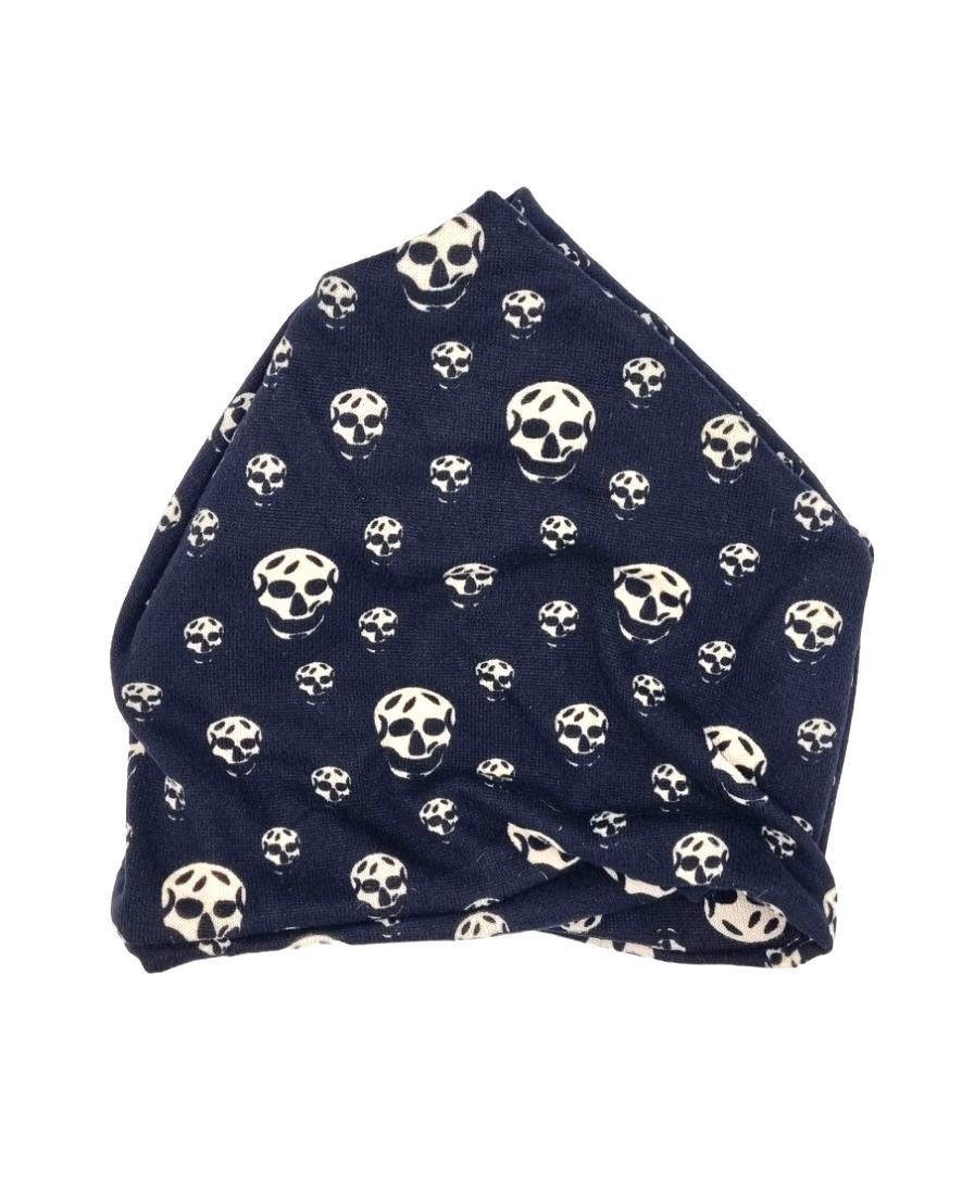 Svart Ansiktsmask dödskalle Scarf Ny multifunktionell sömlös
