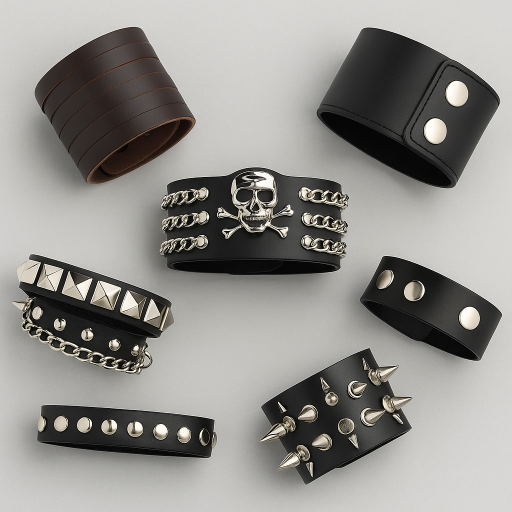 Nitarmband & Läderarmband