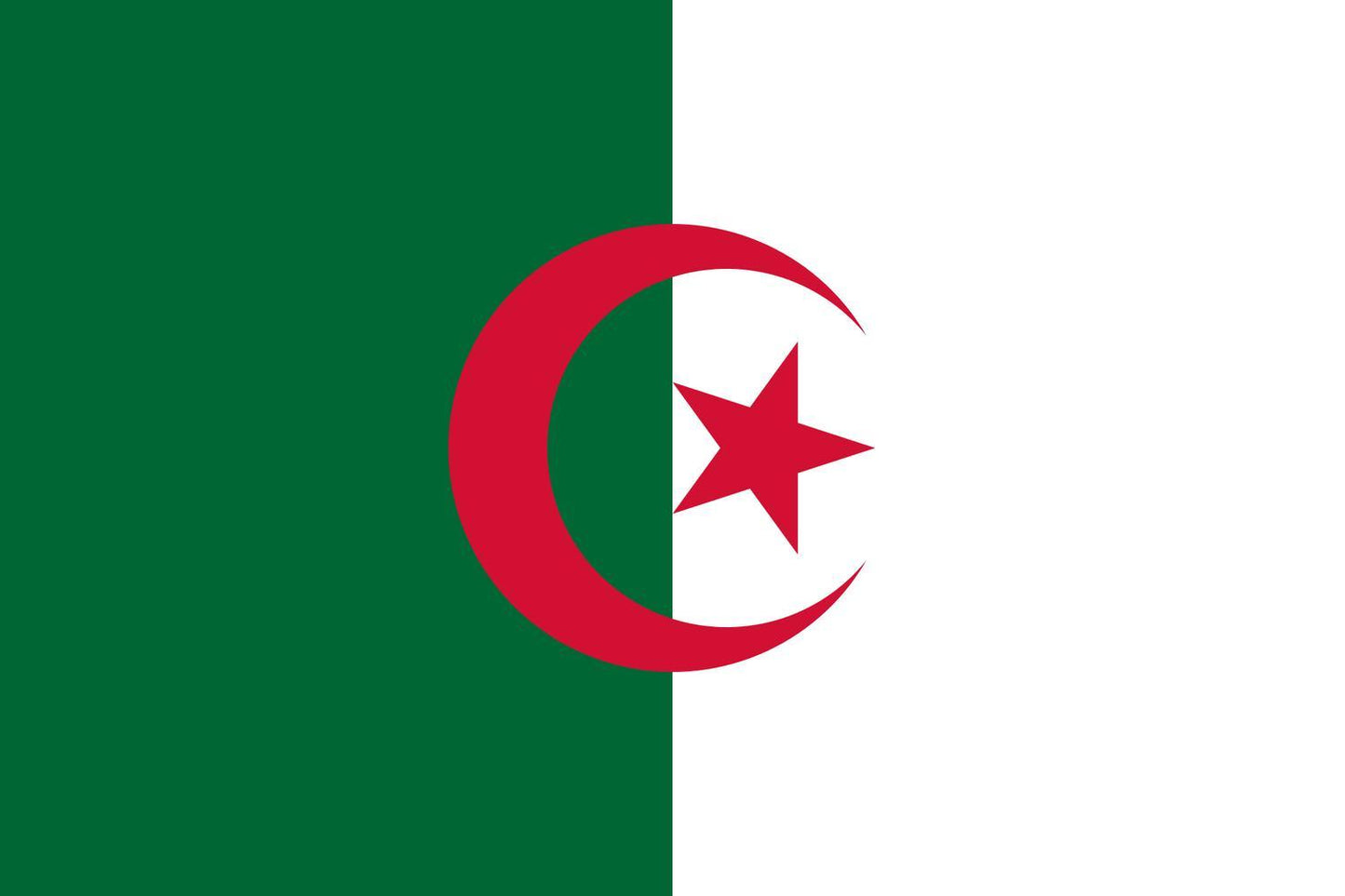 Algeriet flagga