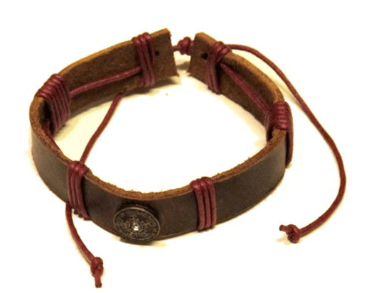 Armband - Läder Brun