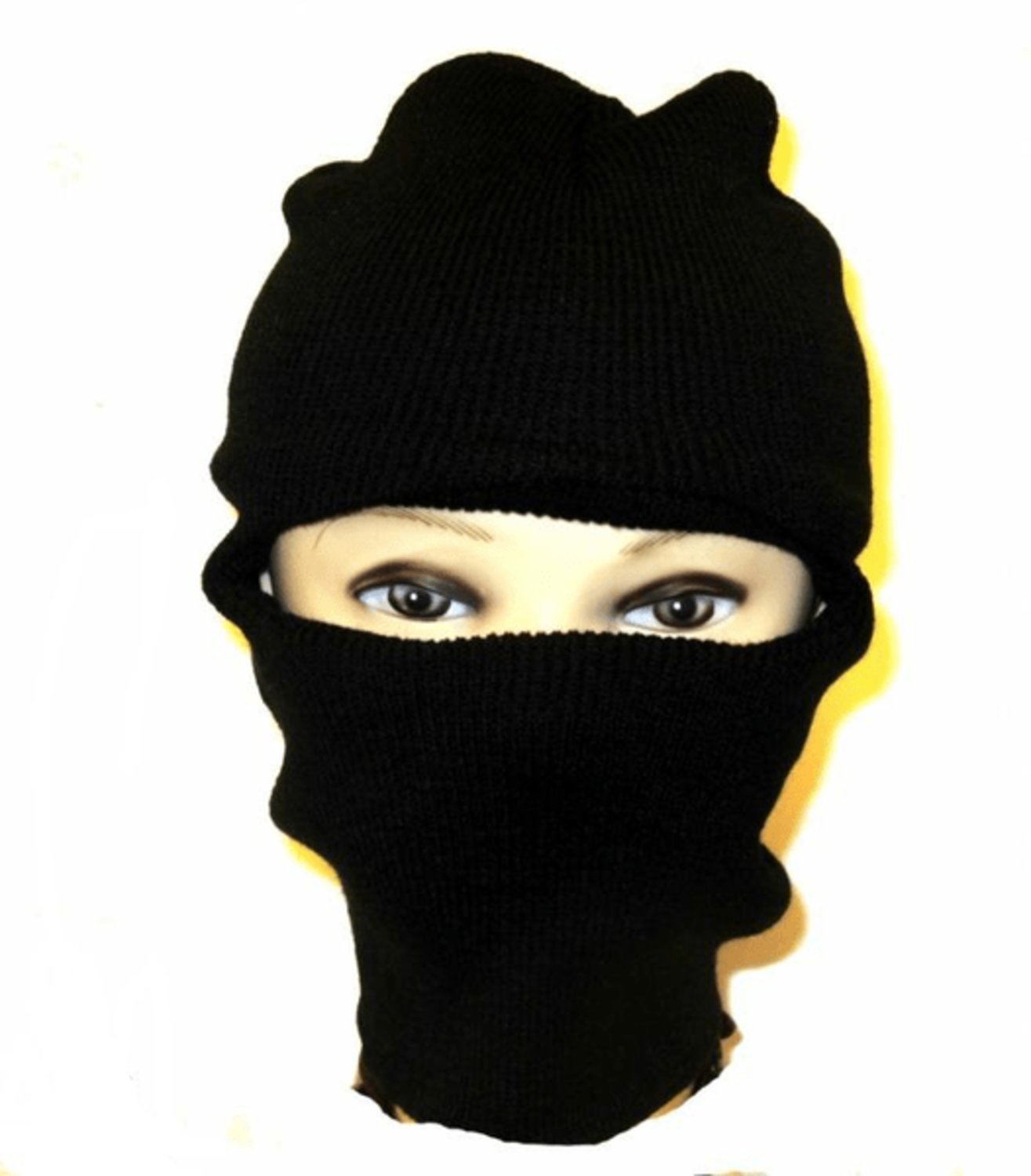 Balaclava mössa - Skidmask svart - Hiprock 