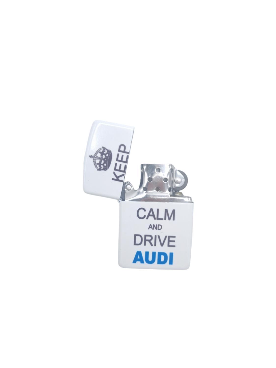Bensintändare - Keep calm and drive Audi - Hiprock 