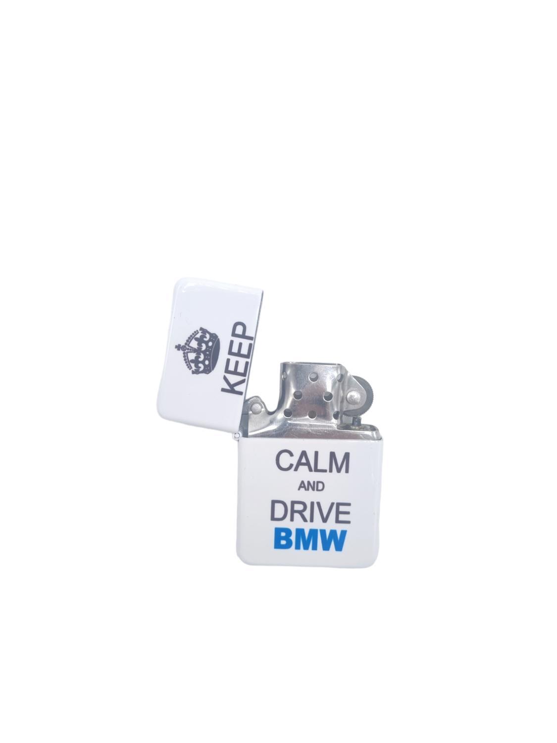 Bensintändare Keep calm and drive BMW