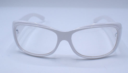 Clear vit glasögon