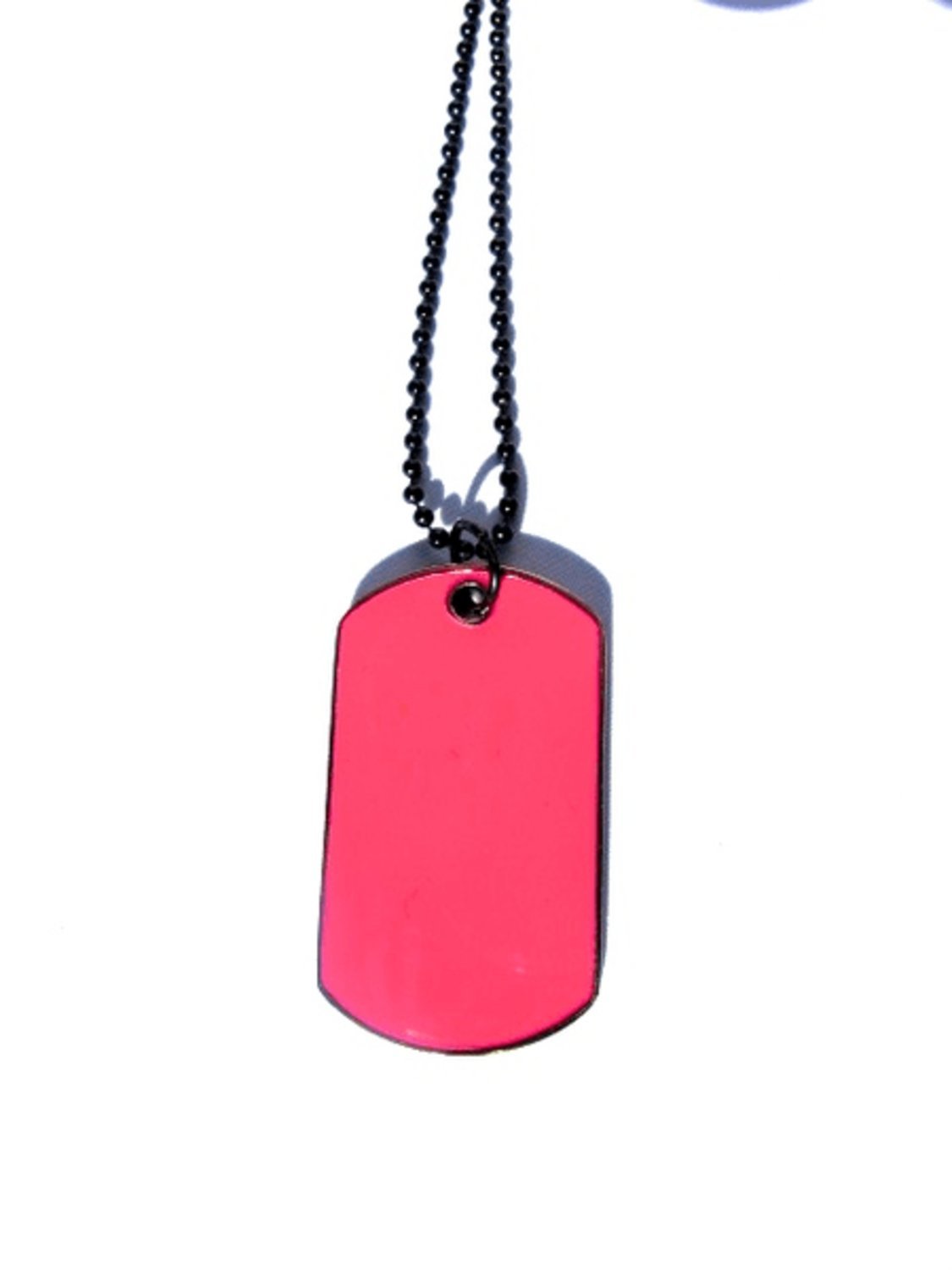 Dog Tag Halsband Rosa