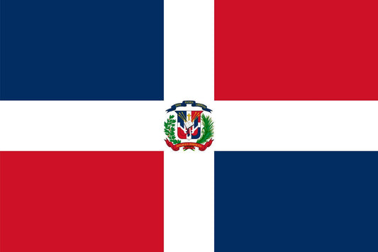 Dom. Republiken Flagga - Hiprock 