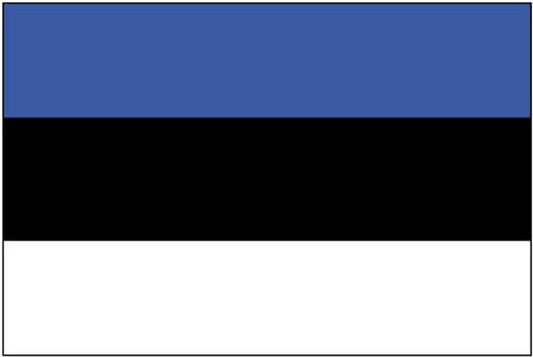 Estland flagga