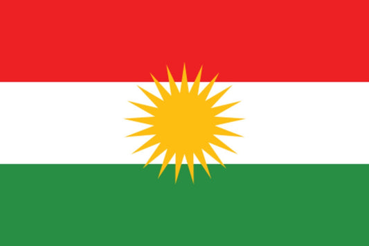 Flagga - Kurdistan - Hiprock 