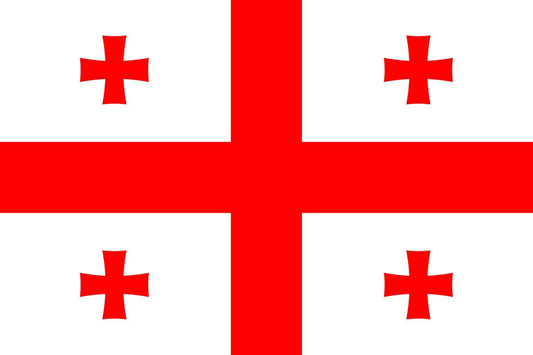 Georgien flagga