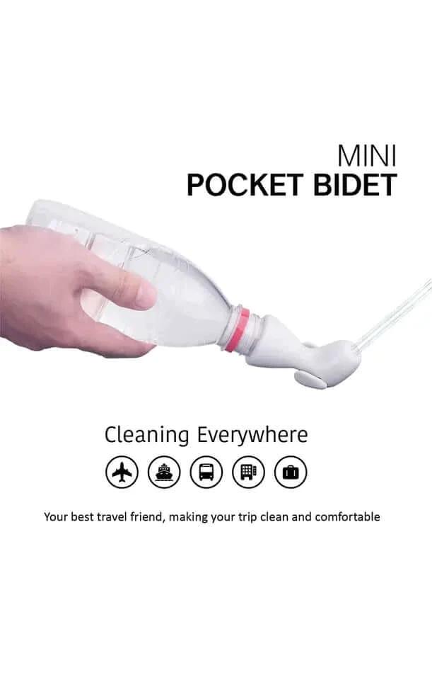 Innov 2-stycken Bärbar bidé, resebidé, handhållen bidéspruta
