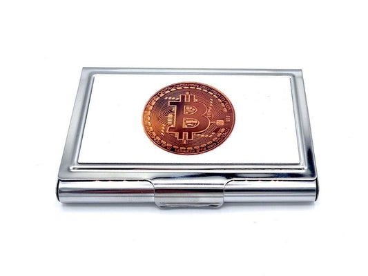 Korthållare Crypto Bitcoin