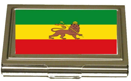 Korthållare - Ethiopian flagga Rastafari