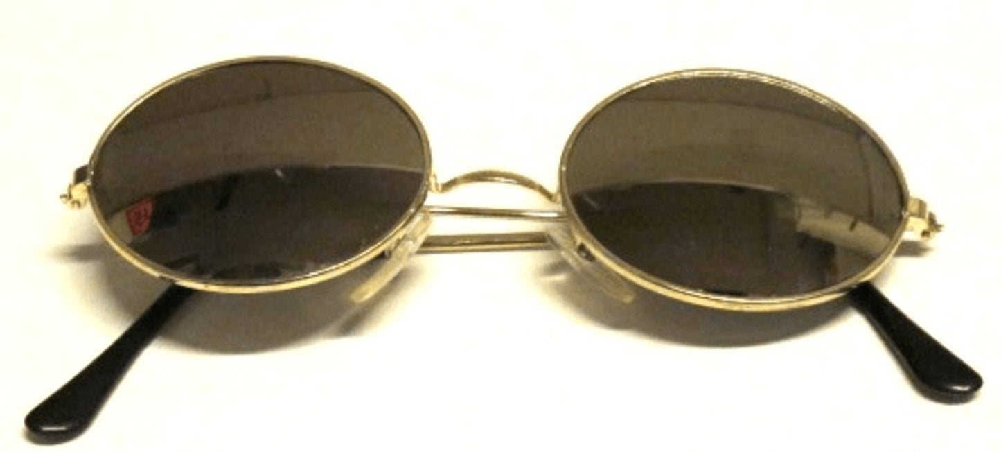 Oval  spegel solglasögon