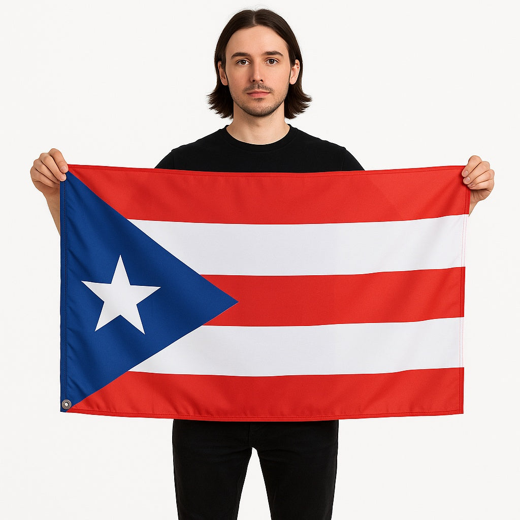 Puerto Rico Flagga – 150 x 90 cm