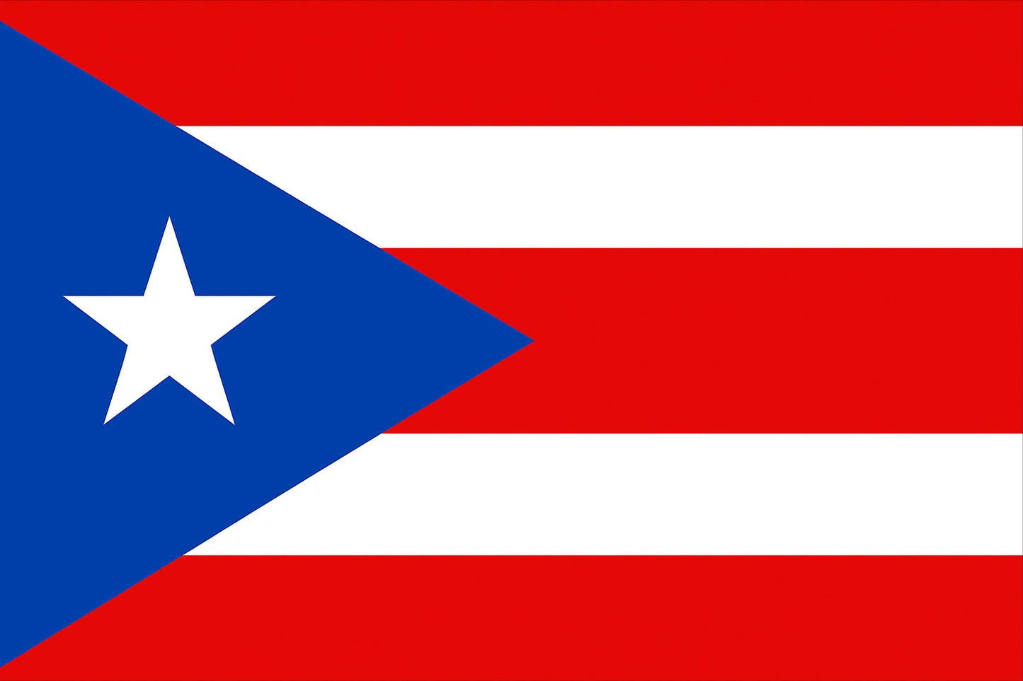Puerto Rico Flagga – 150 x 90 cm