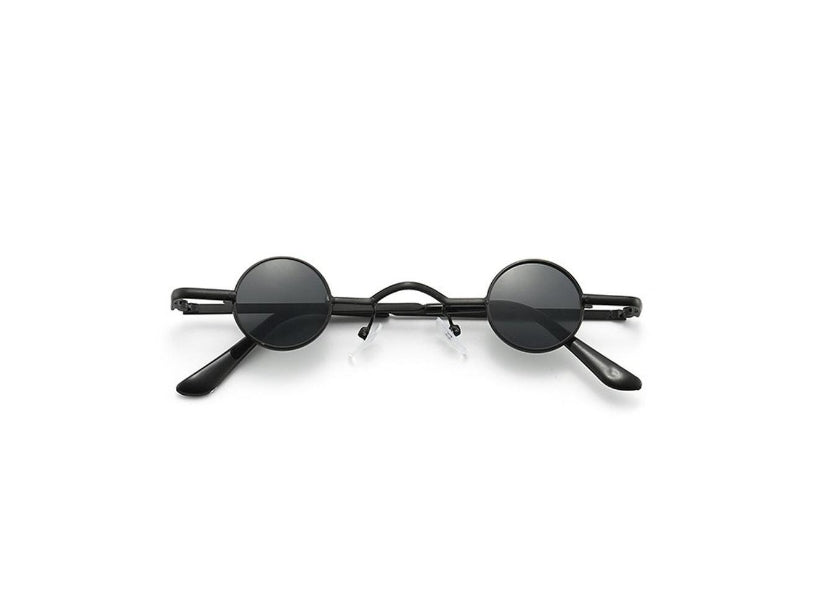 Retro mini små runda solglasögon - Unisex