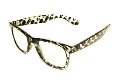 SOLGLASÖGON Retro CLEAR -  LEOPARD