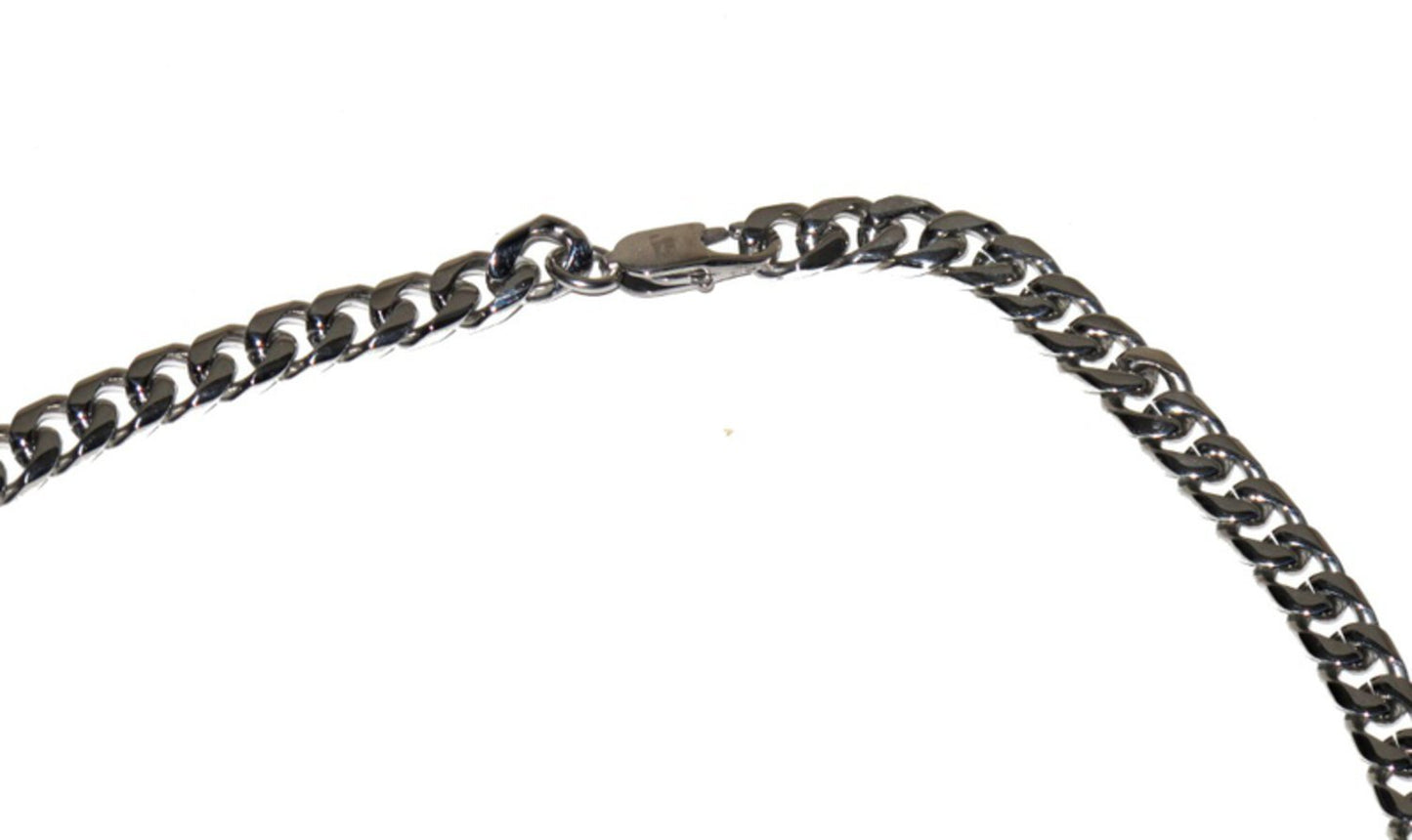 Silverfärgad kedjehalsband