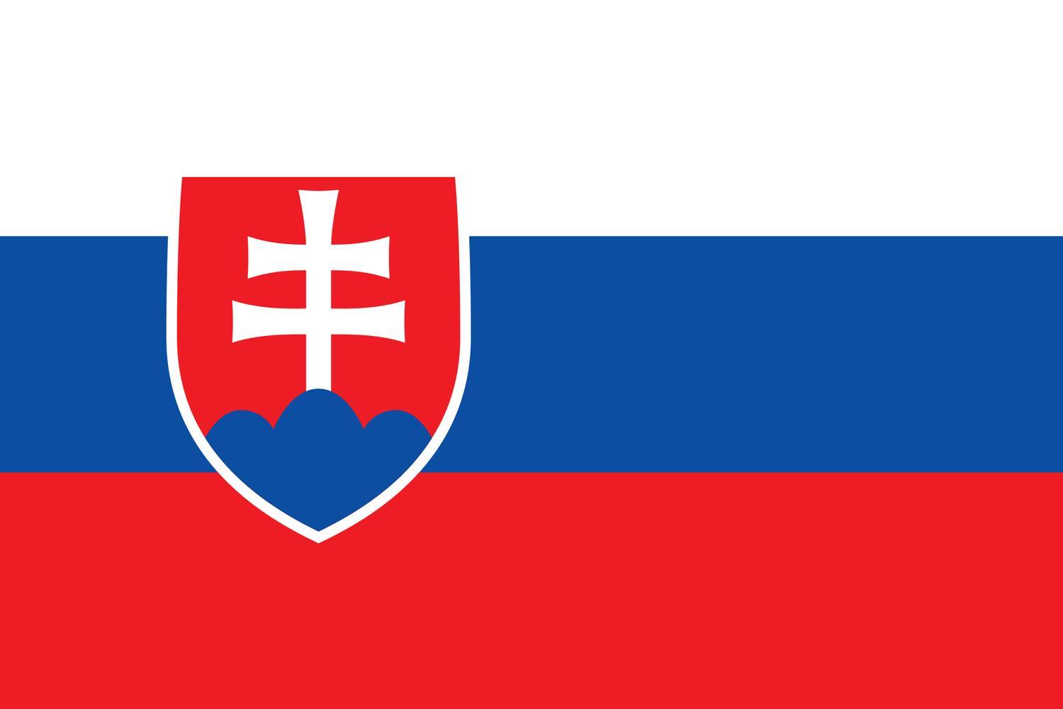 Slovakien flagga - Hiprock 