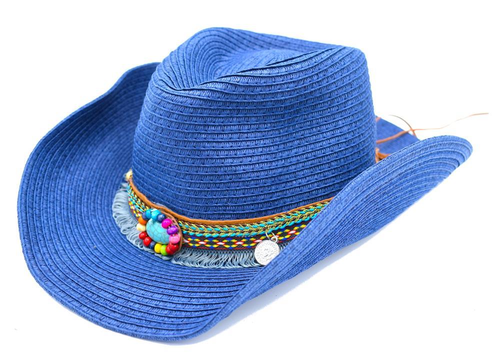 Solhatt Indian - blå