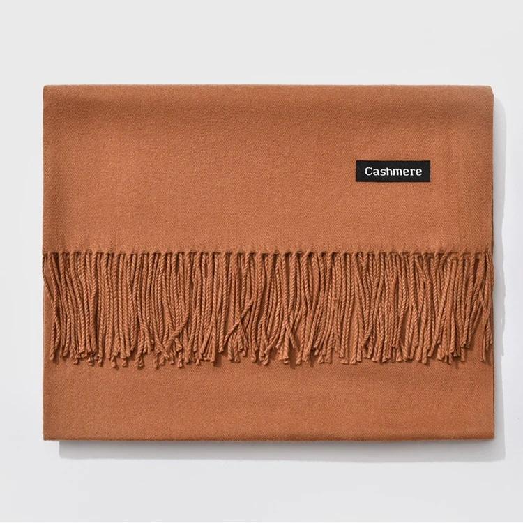 Viscose brun sjal scarf